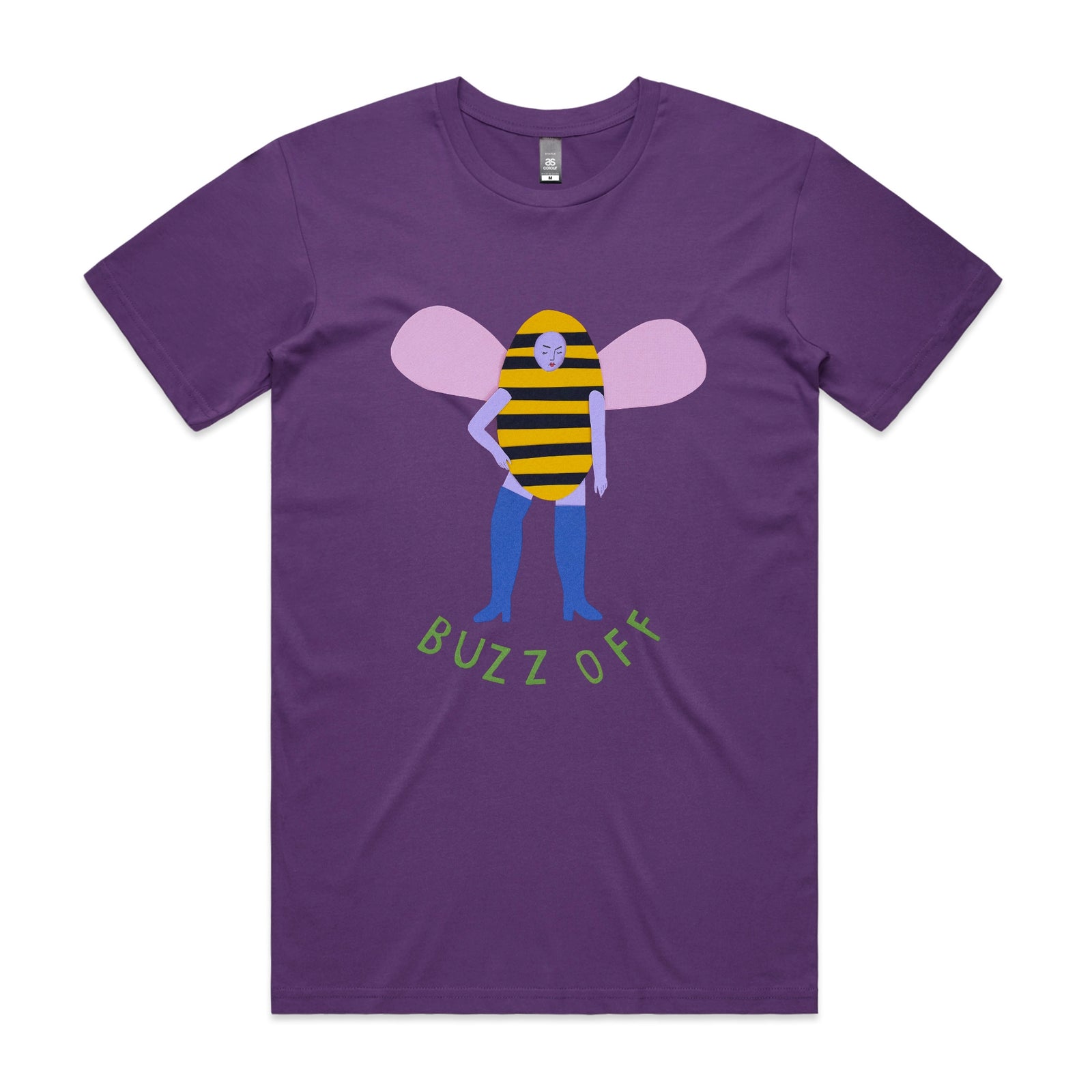 Buzz Off Tee by Lonely Kids Club. All clothing from our T-shirts to our shorts and hoodies are ethically made, and printed packed and shipped from Sydney.