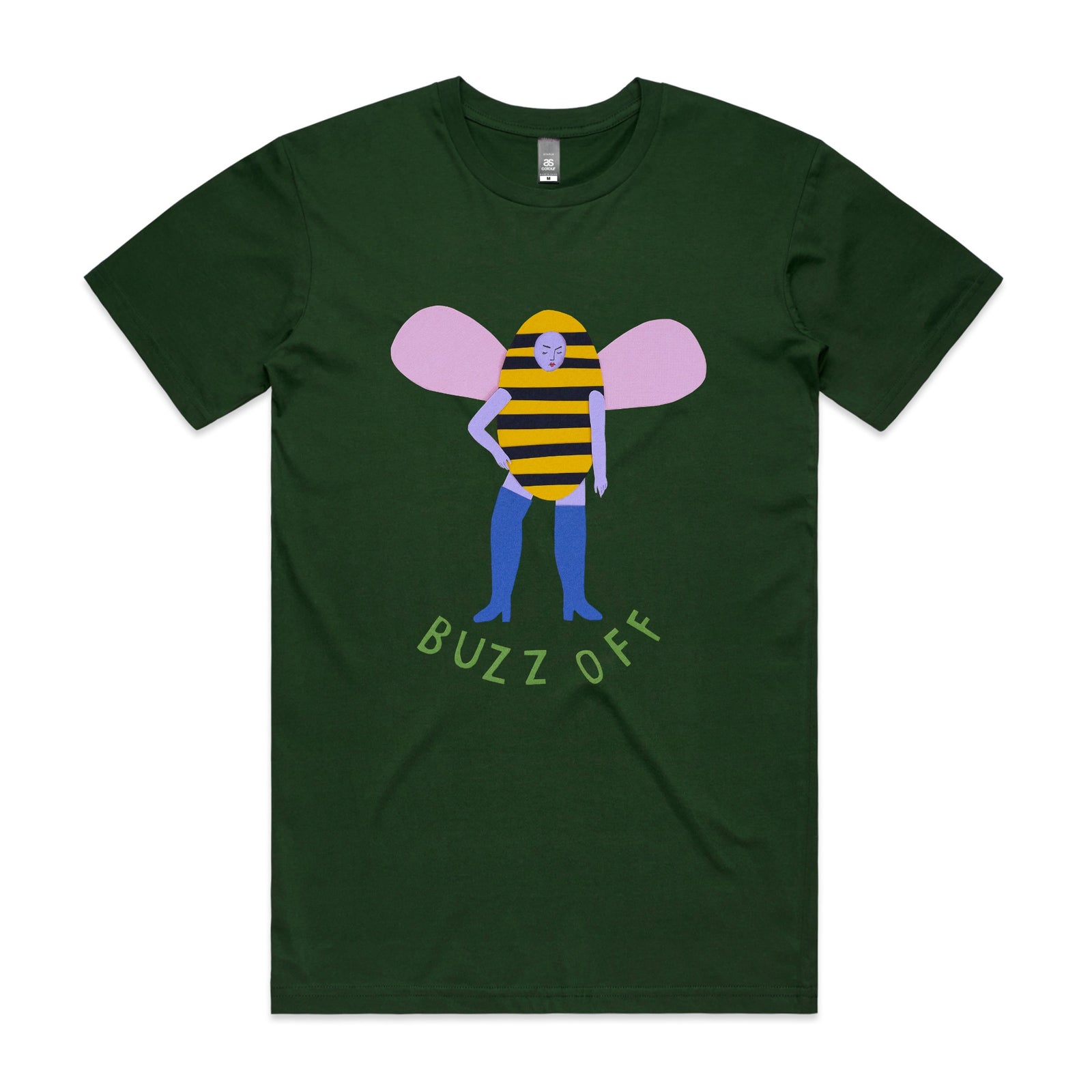 Buzz Off Tee by Lonely Kids Club. All clothing from our T-shirts to our shorts and hoodies are ethically made, and printed packed and shipped from Sydney.