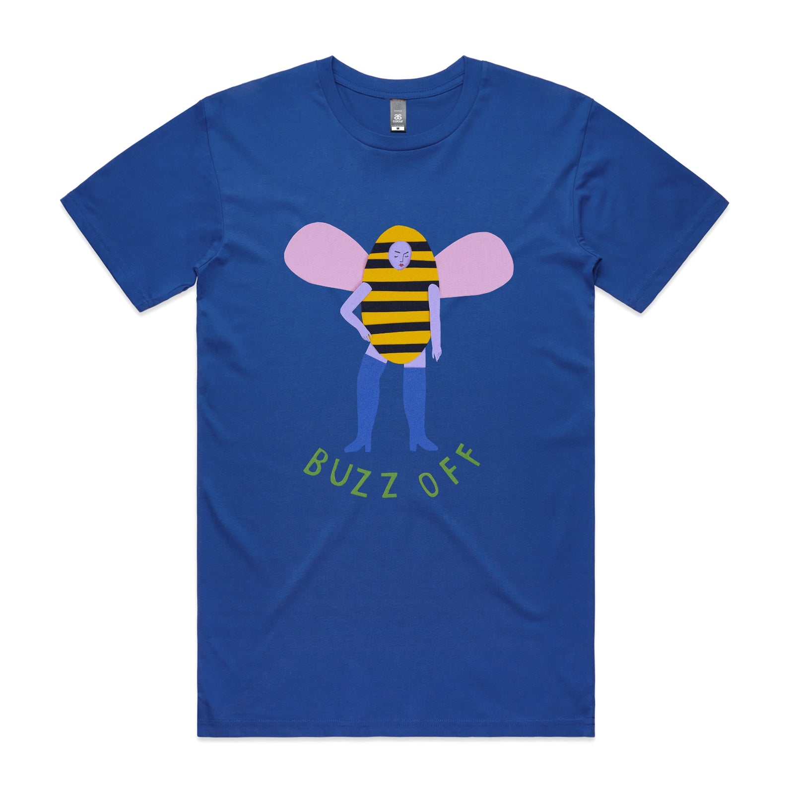 Buzz Off Tee by Lonely Kids Club. All clothing from our T-shirts to our shorts and hoodies are ethically made, and printed packed and shipped from Sydney.