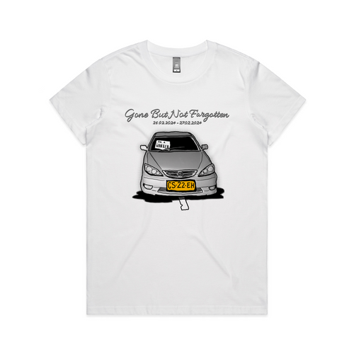 Gone But Not Forgotten Tee by Lonely Kids Club. All clothing from our T-shirts to our shorts and hoodies are ethically made, and printed packed and shipped from Sydney.