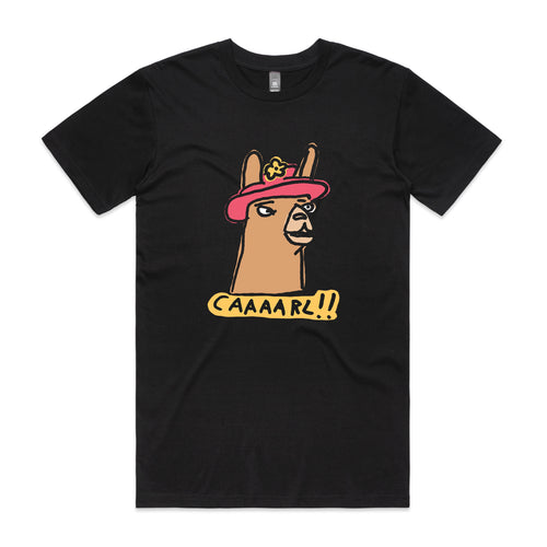 Caaaarl Tee by Lonely Kids Club. All clothing from our T-shirts to our shorts and hoodies are ethically made, and printed packed and shipped from Sydney.
