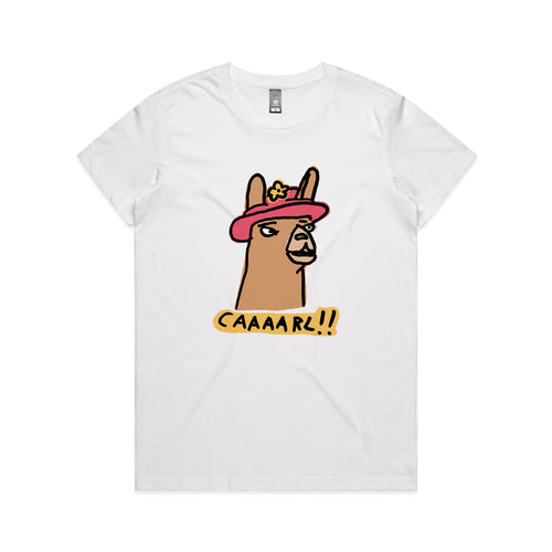 Caaaarl Tee by Lonely Kids Club. All clothing from our T-shirts to our shorts and hoodies are ethically made, and printed packed and shipped from Sydney.