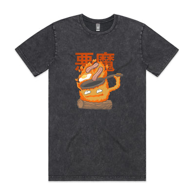 Calcifer Tee by Lonely Kids Club. All clothing from our T-shirts to our shorts and hoodies are ethically made, and printed packed and shipped from Sydney.