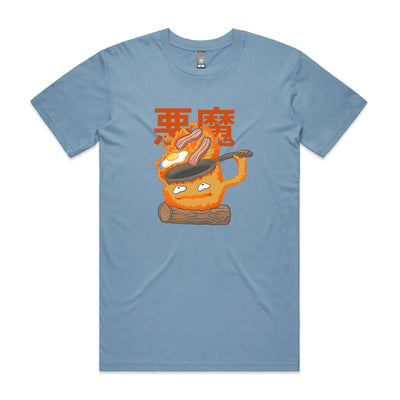 Calcifer Tee by Lonely Kids Club. All clothing from our T-shirts to our shorts and hoodies are ethically made, and printed packed and shipped from Sydney.
