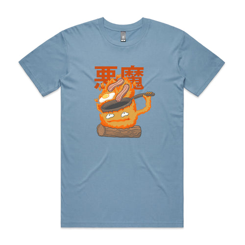 Calcifer Tee by Lonely Kids Club. All clothing from our T-shirts to our shorts and hoodies are ethically made, and printed packed and shipped from Sydney.