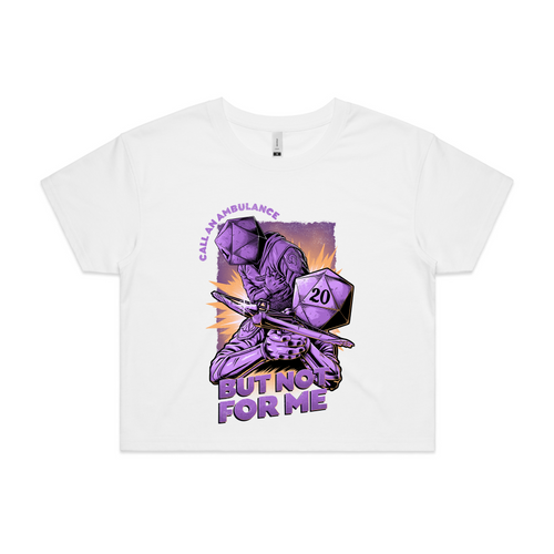 Call An Ambulance Tee by Lonely Kids Club. All clothing from our T-shirts to our shorts and hoodies are ethically made, and printed packed and shipped from Sydney.