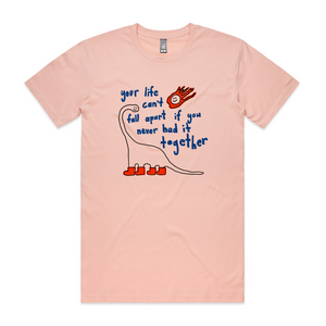 Can't Fall Apart Tee by Lonely Kids Club. All clothing from our T-shirts to our shorts and hoodies are ethically made, and printed packed and shipped from Sydney.