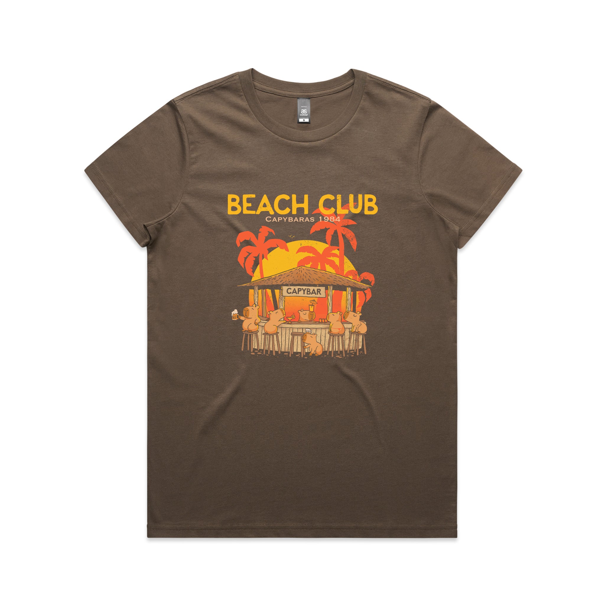 Capybara Beach House Tee