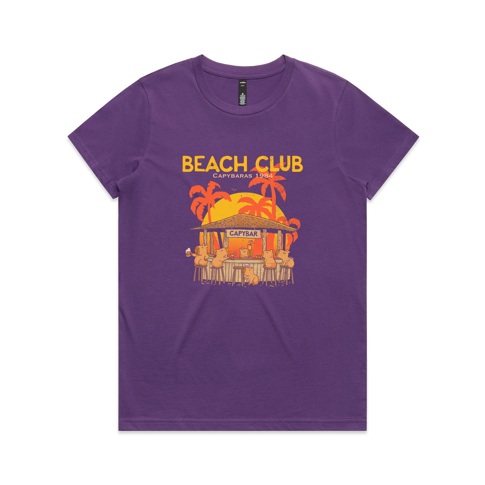 Capybara Beach House Tee