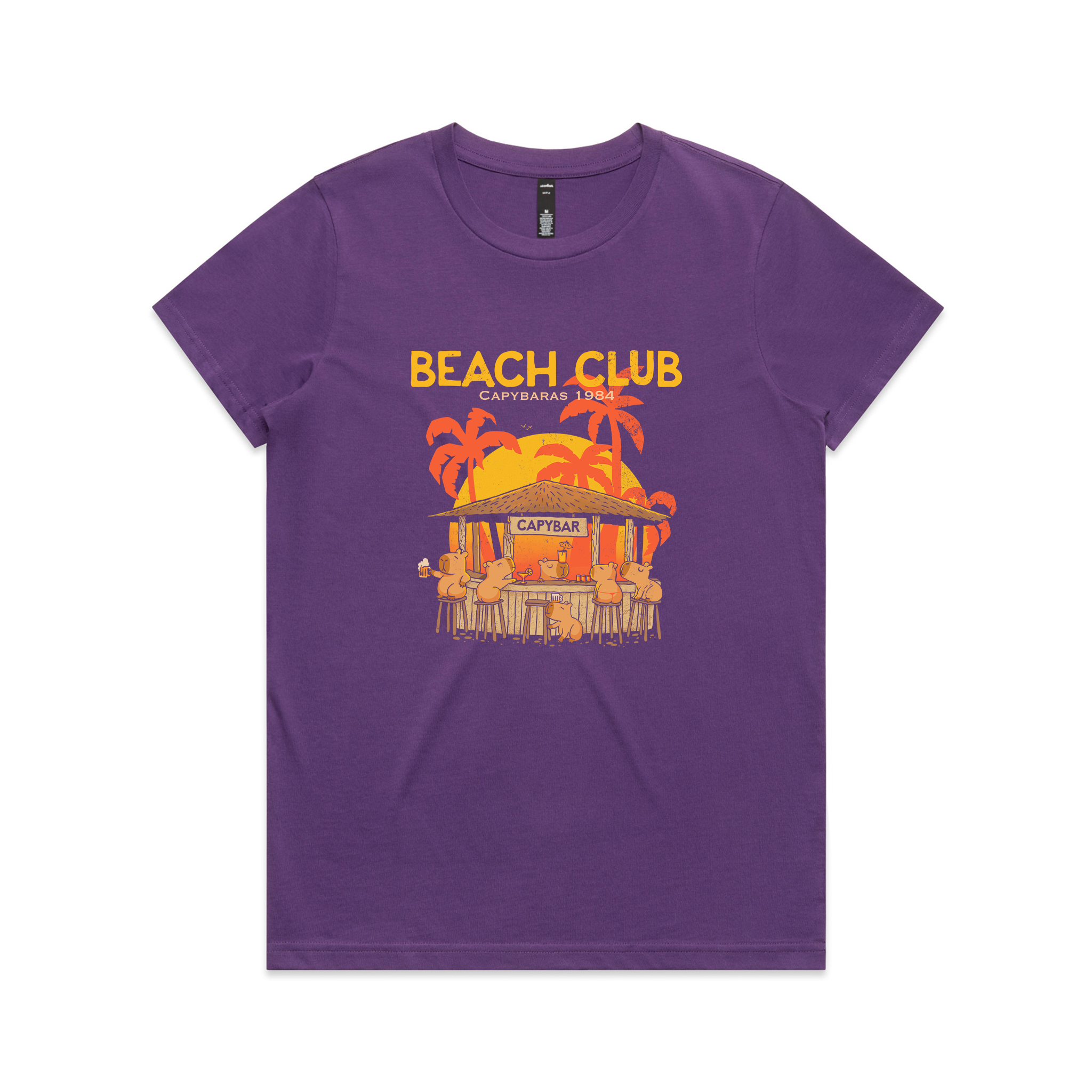 Capybara Beach House Tee