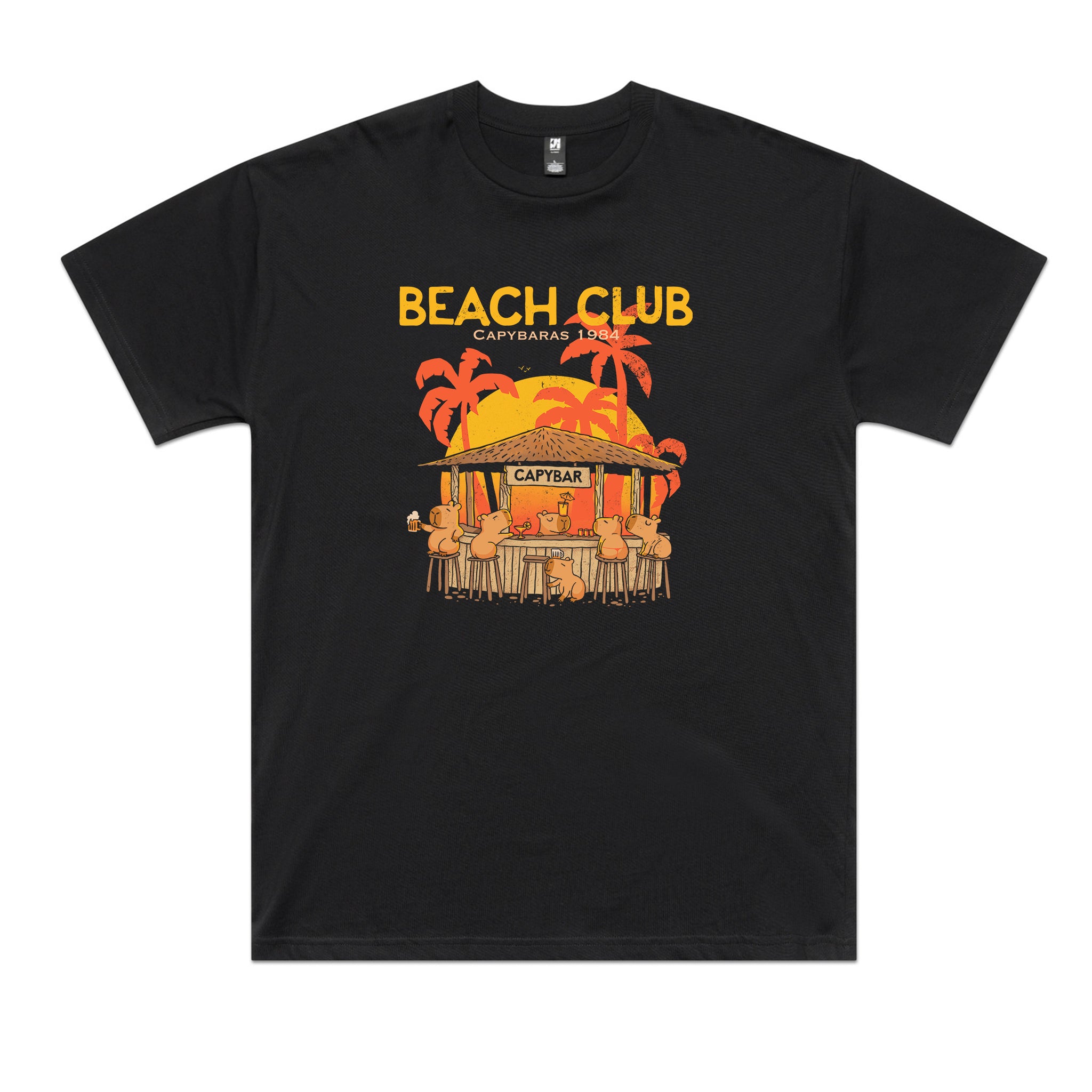 Capybara Beach House Tee