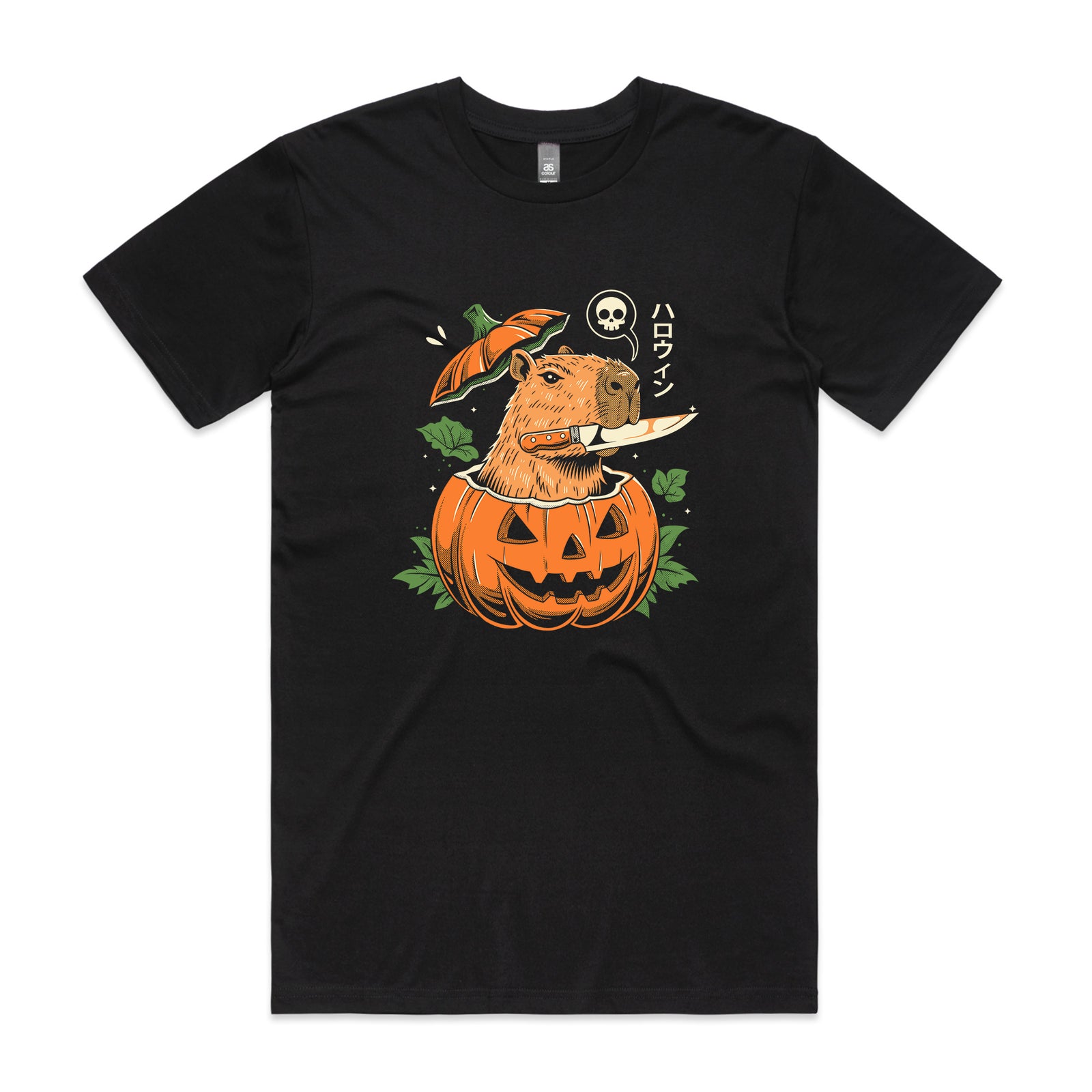 Capybara Pumpkin Tee