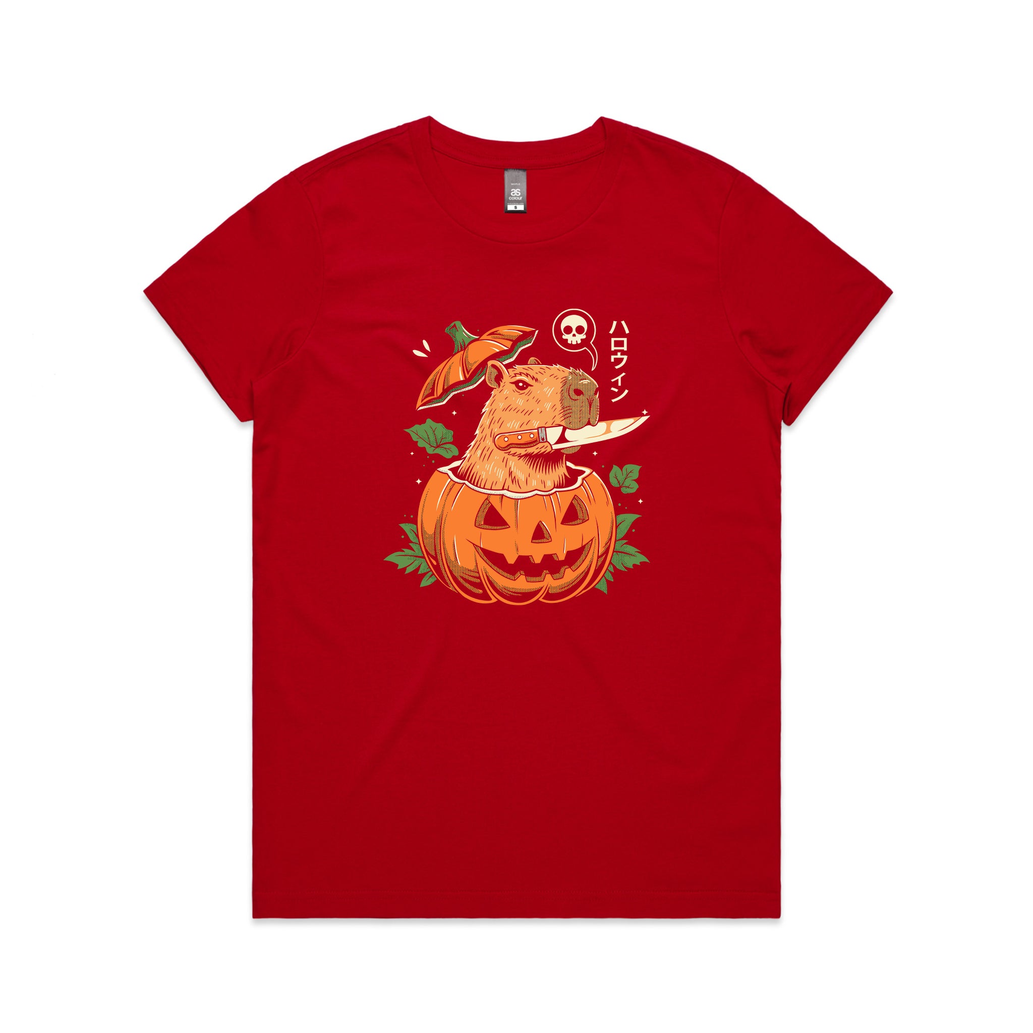 Capybara Pumpkin Tee
