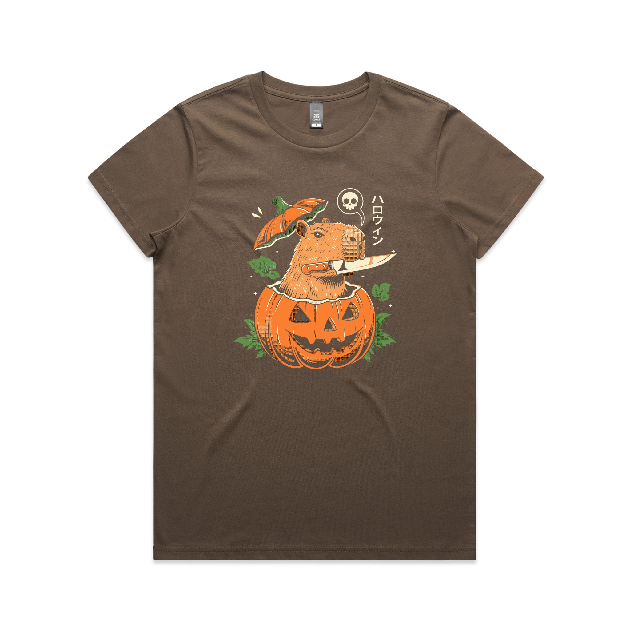 Capybara Pumpkin Tee
