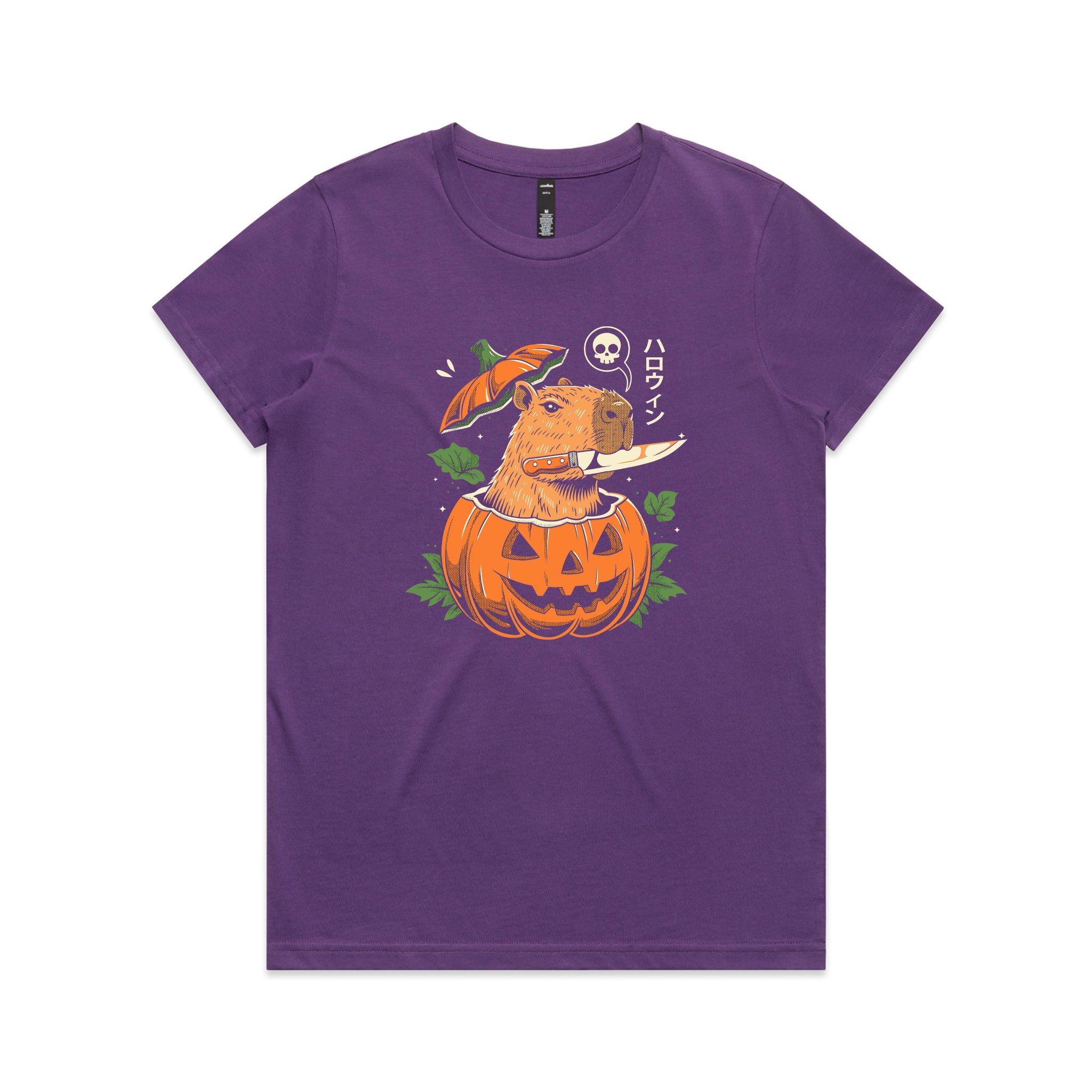 Capybara Pumpkin Tee