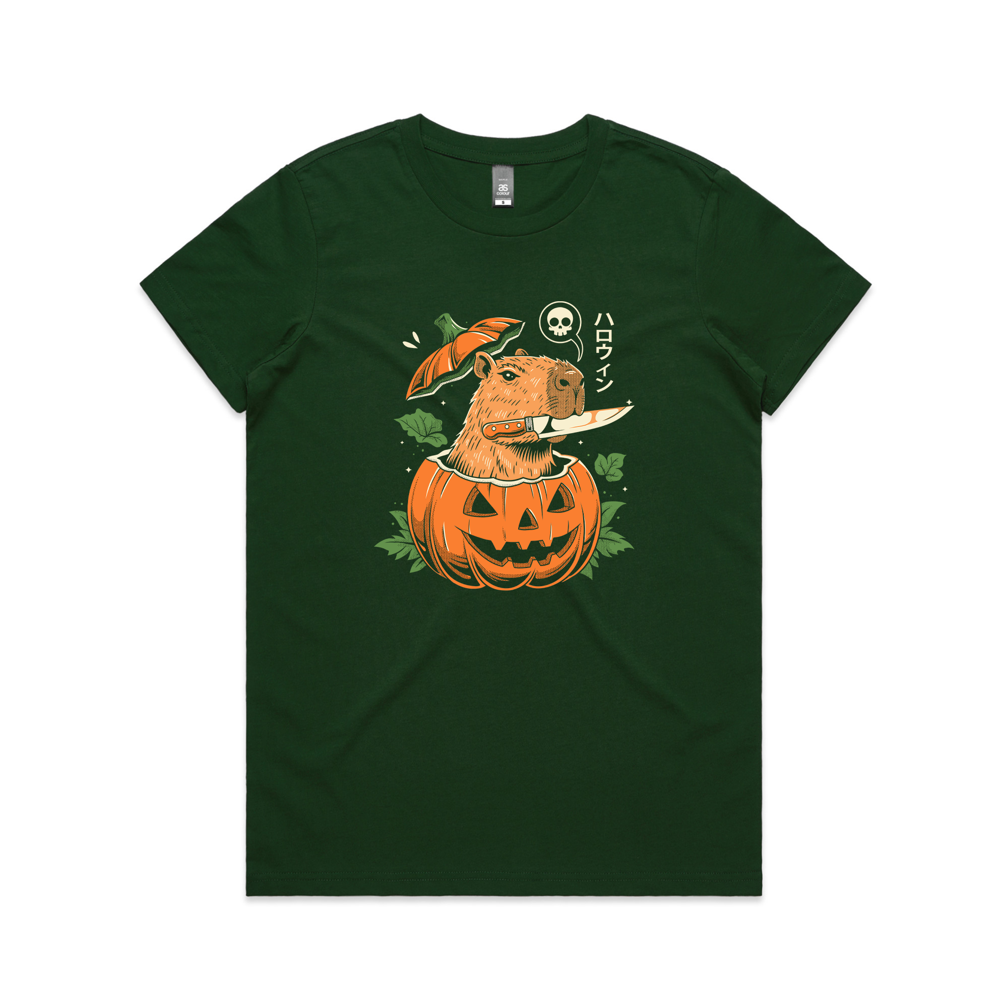 Capybara Pumpkin Tee