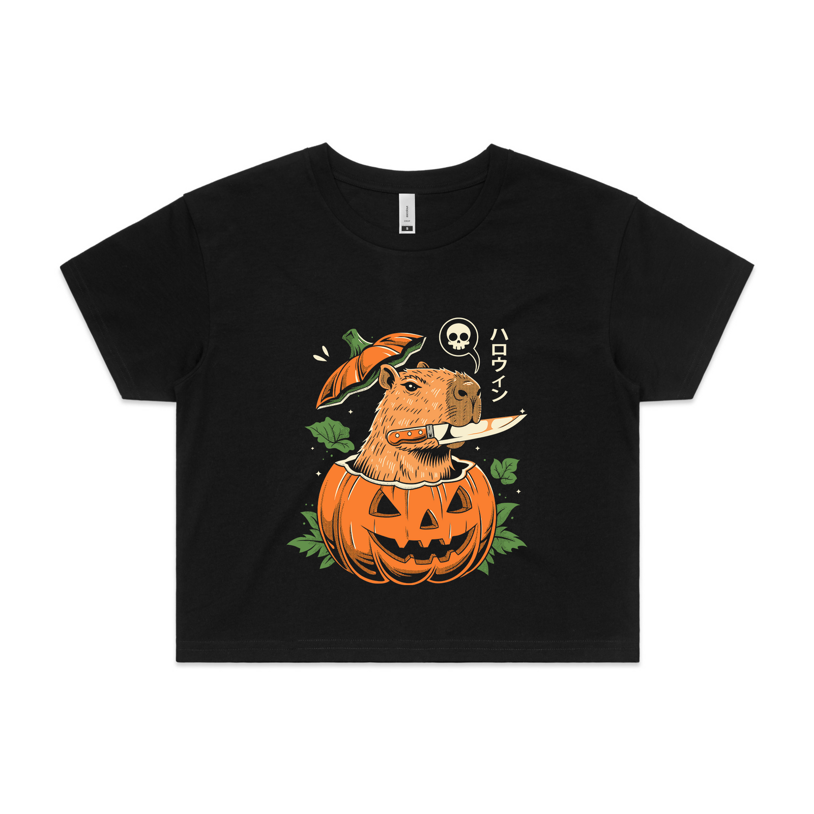 Capybara Pumpkin Tee