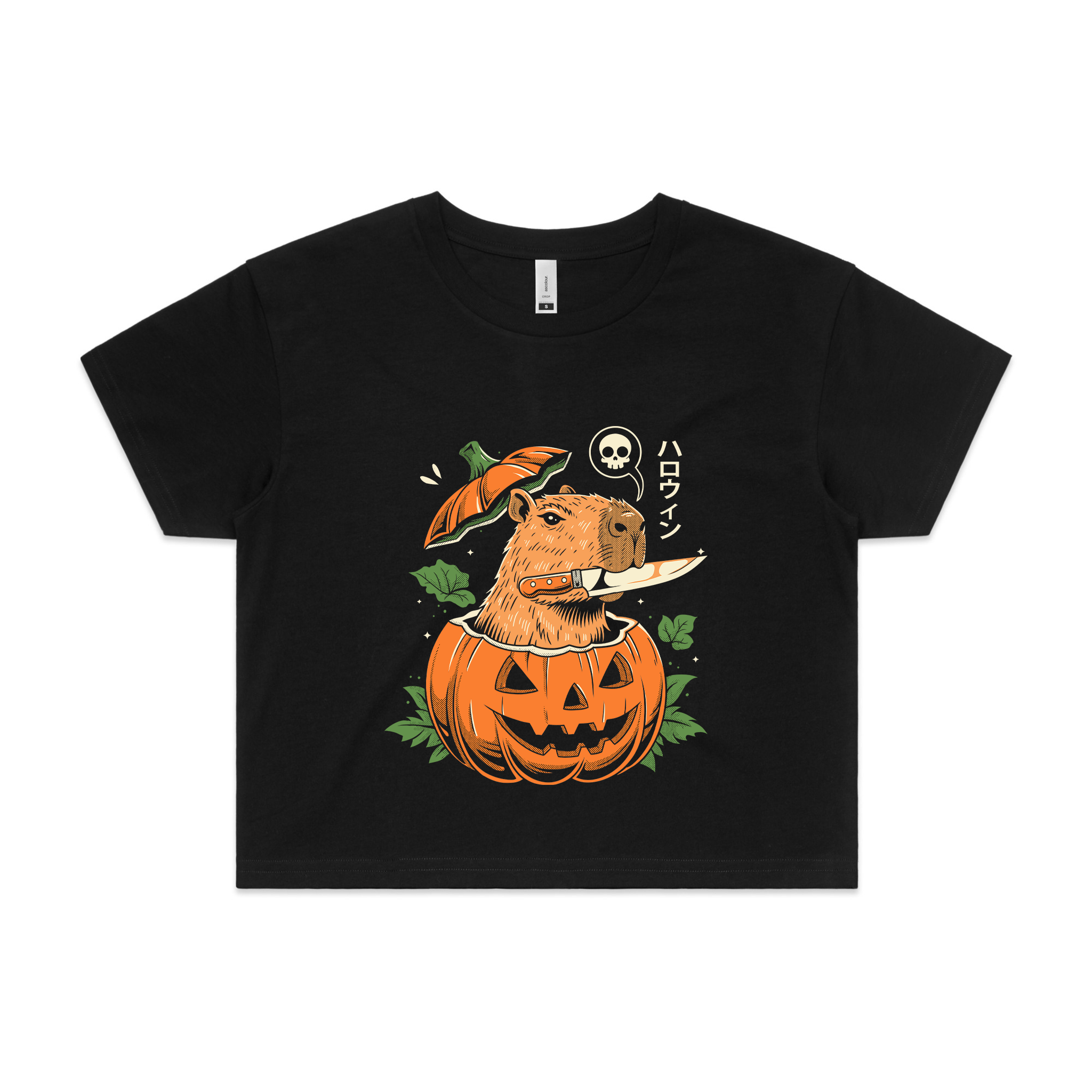 Capybara Pumpkin Tee