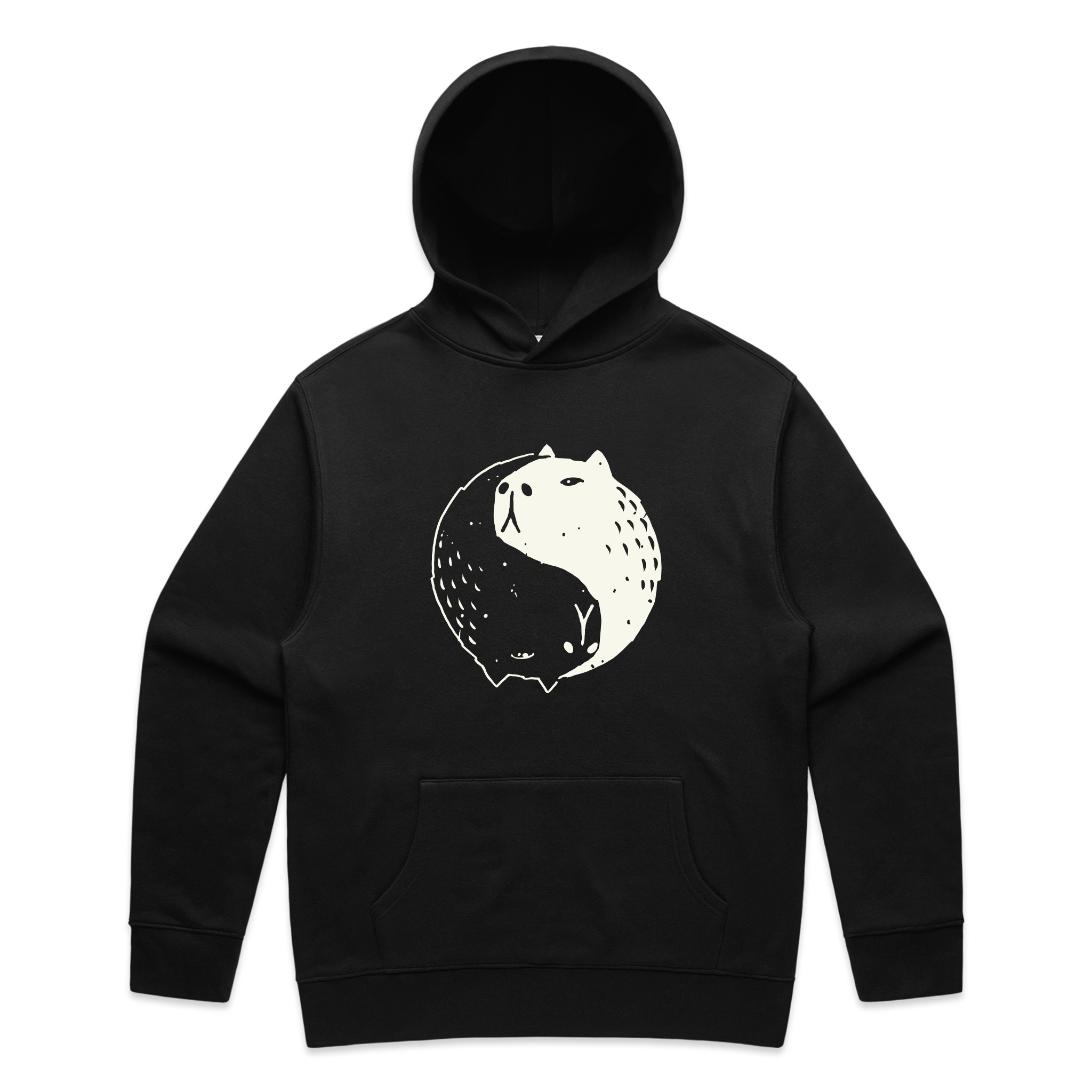 Capybara Yin Yang Hoodie