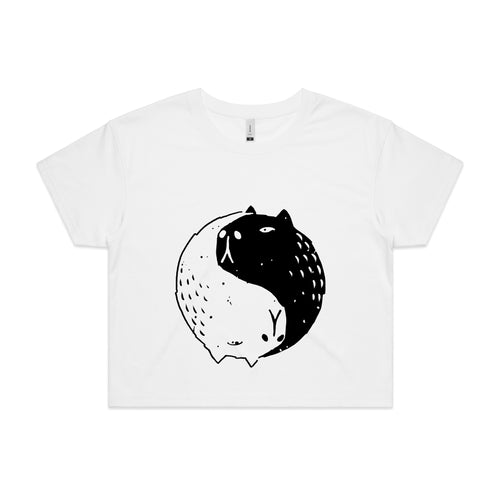 Capybara Yin Yang Tee by Lonely Kids Club. All clothing from our T-shirts to our shorts and hoodies are ethically made, and printed packed and shipped from Sydney.