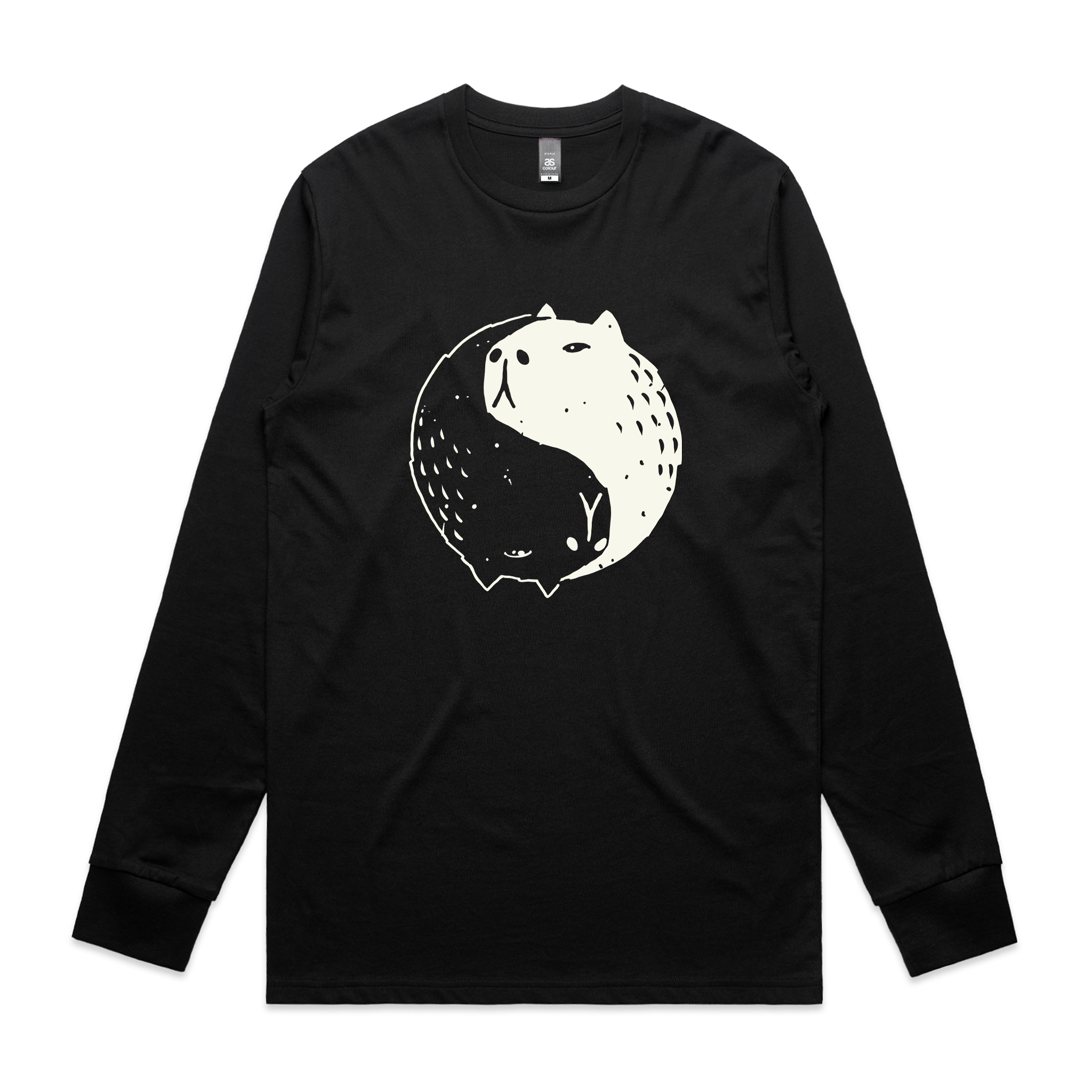 Capybara Yin Yang Tee