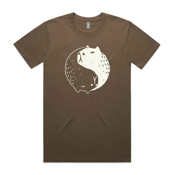 Capybara Yin Yang Tee