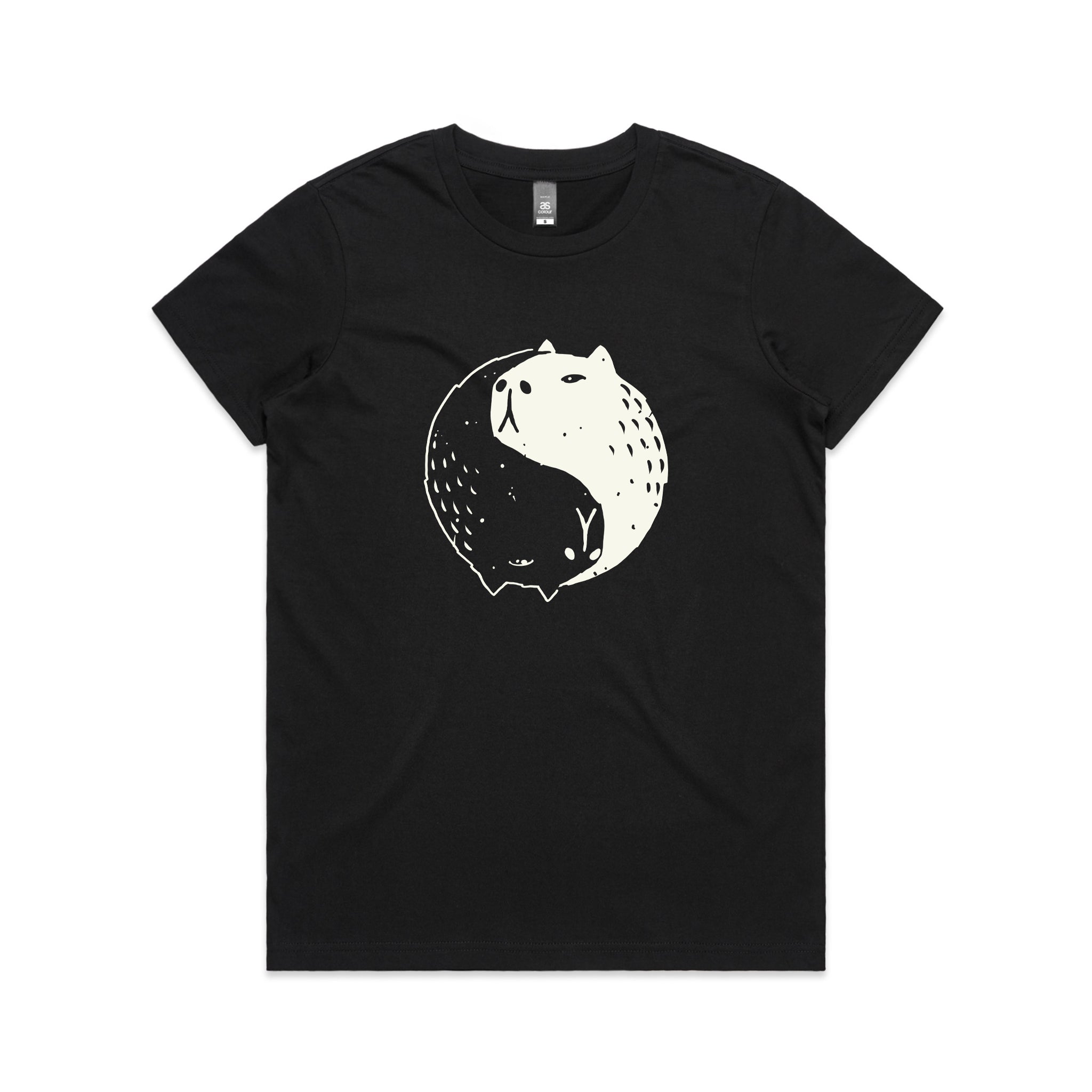 Capybara Yin Yang Tee