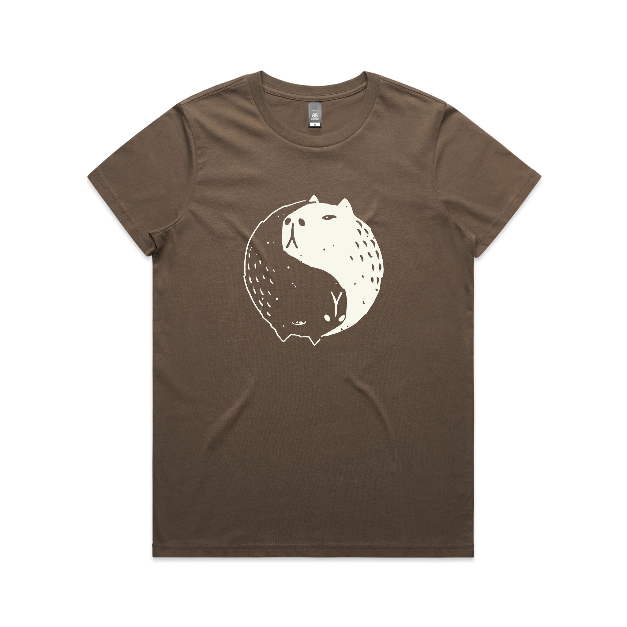 Capybara Yin Yang Tee