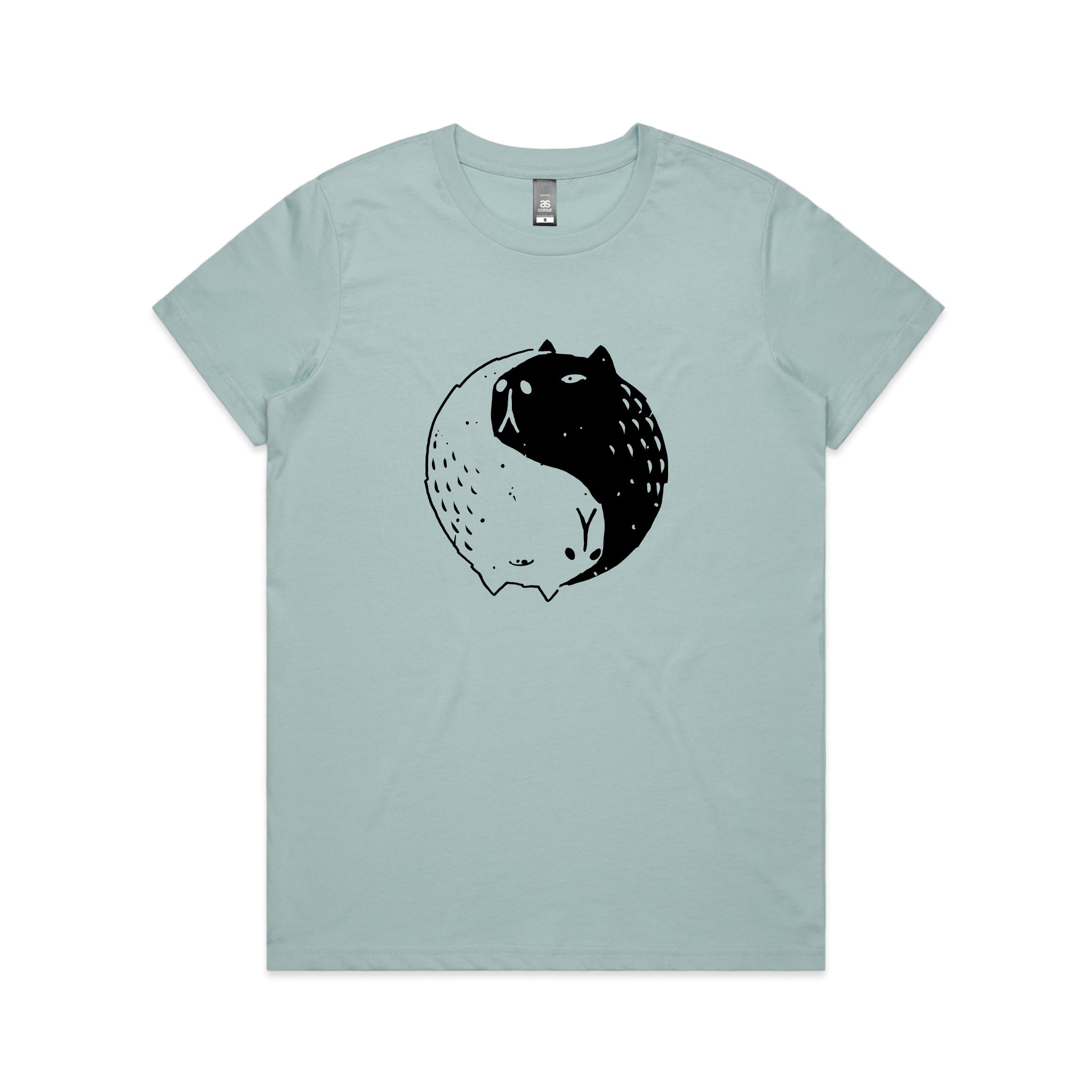 Capybara Yin Yang Tee