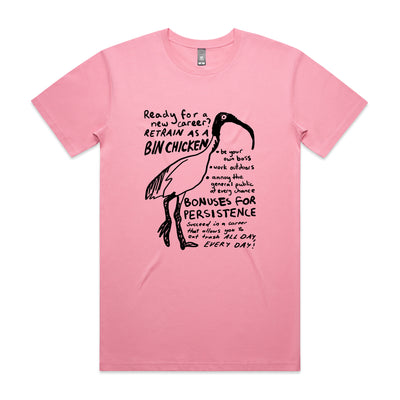 Career Opportunity Tee by Lonely Kids Club. All clothing from our T-shirts to our shorts and hoodies are ethically made, and printed packed and shipped from Sydney.