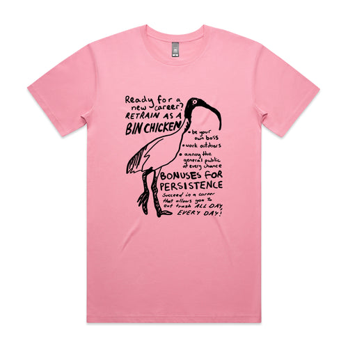 Career Opportunity Tee by Lonely Kids Club. All clothing from our T-shirts to our shorts and hoodies are ethically made, and printed packed and shipped from Sydney.