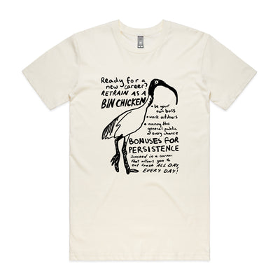 Career Opportunity Tee by Lonely Kids Club. All clothing from our T-shirts to our shorts and hoodies are ethically made, and printed packed and shipped from Sydney.