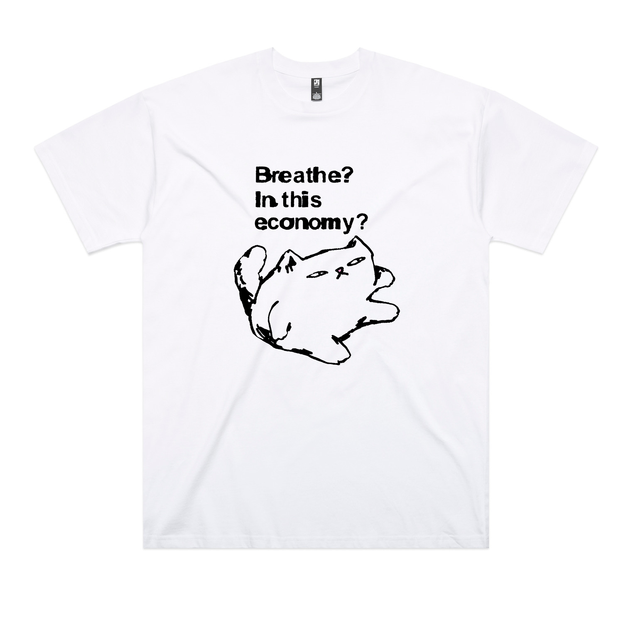 Breathe Cat Tee