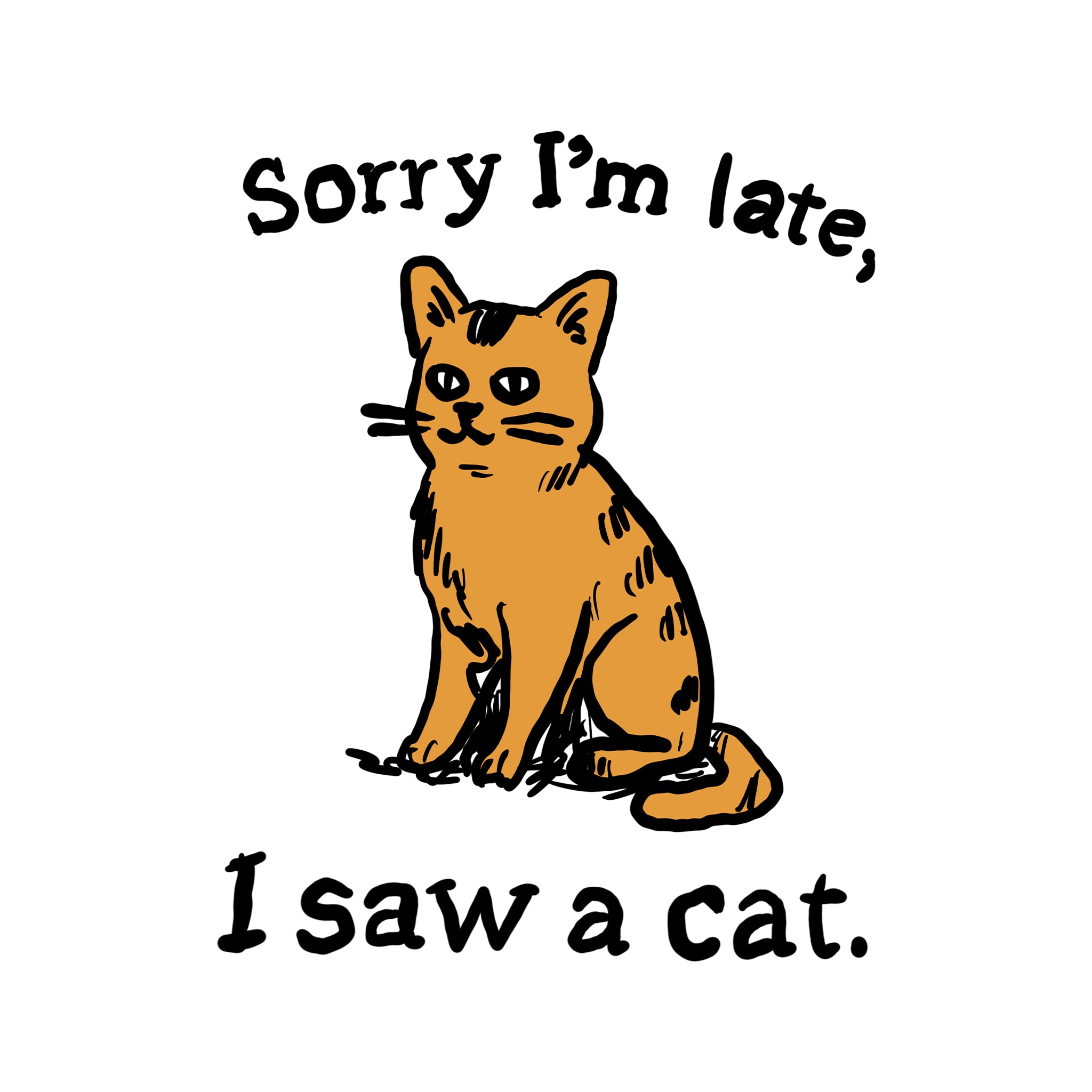 I Saw A Cat Tee