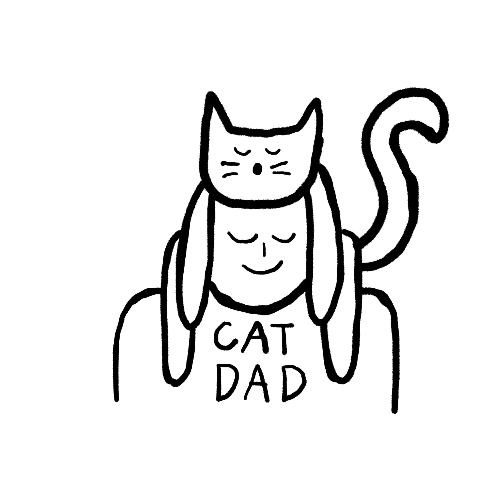 Cat Dad Tee