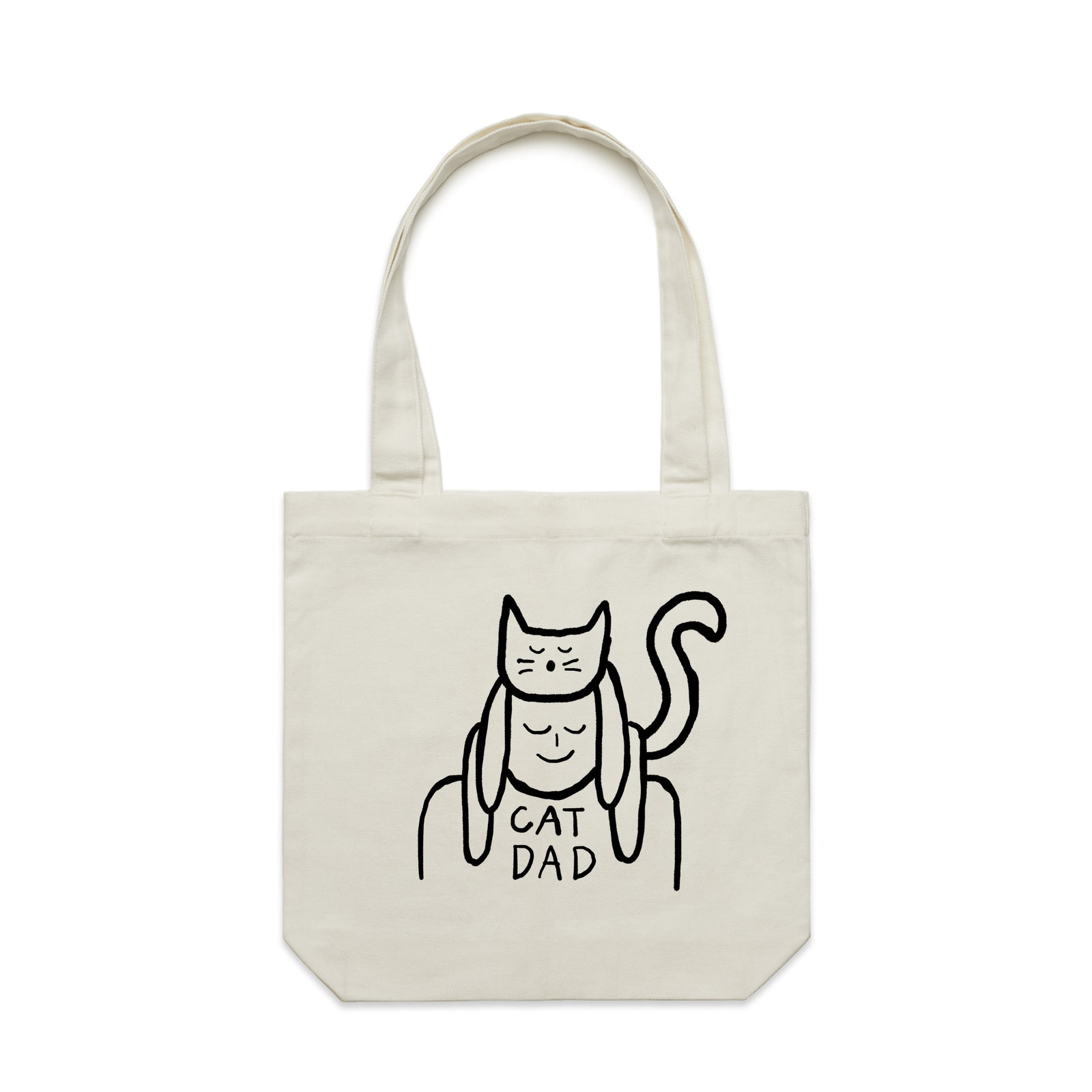 Cat Dad Tote