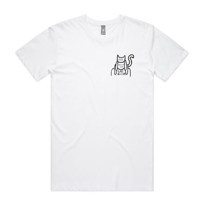 Cat Mum Tee by Lonely Kids Club. All clothing from our T-shirts to our shorts and hoodies are ethically made, and printed packed and shipped from Sydney.