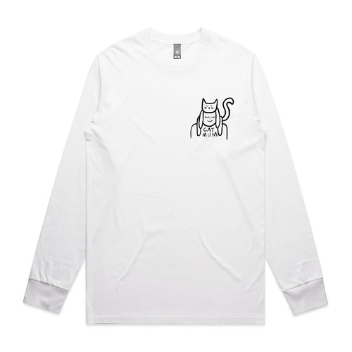Cat Mum Tee by Lonely Kids Club. All clothing from our T-shirts to our shorts and hoodies are ethically made, and printed packed and shipped from Sydney.