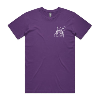 Cat Mum Tee by Lonely Kids Club. All clothing from our T-shirts to our shorts and hoodies are ethically made, and printed packed and shipped from Sydney.