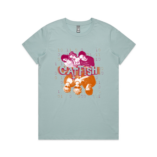 Catfish Tee by Lonely Kids Club. All clothing from our T-shirts to our shorts and hoodies are ethically made, and printed packed and shipped from Sydney.