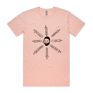 Cease & Desist Tee by Lonely Kids Club. All clothing from our T-shirts to our shorts and hoodies are ethically made, and printed packed and shipped from Sydney.