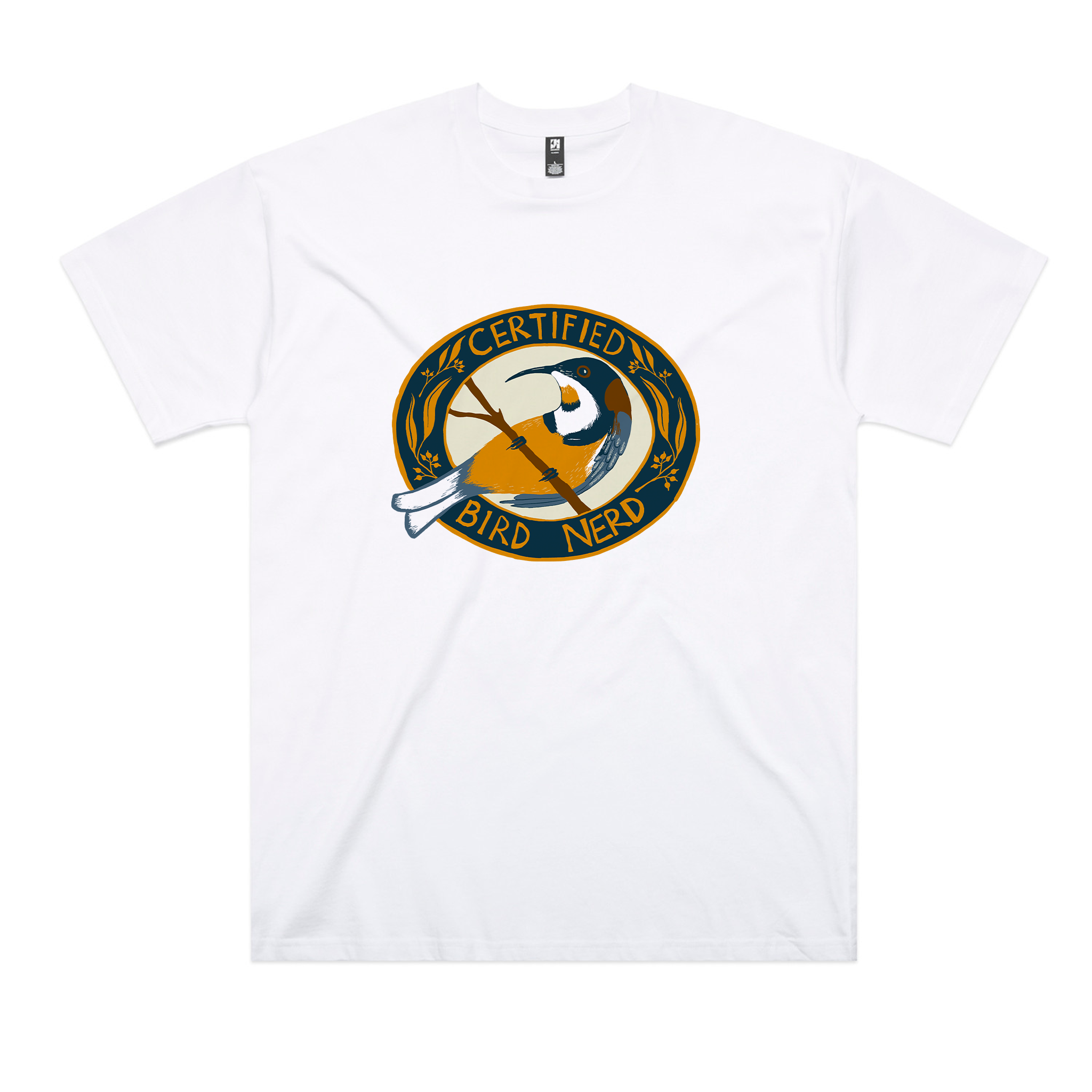 Certified Bird Nerd Oversized Tee