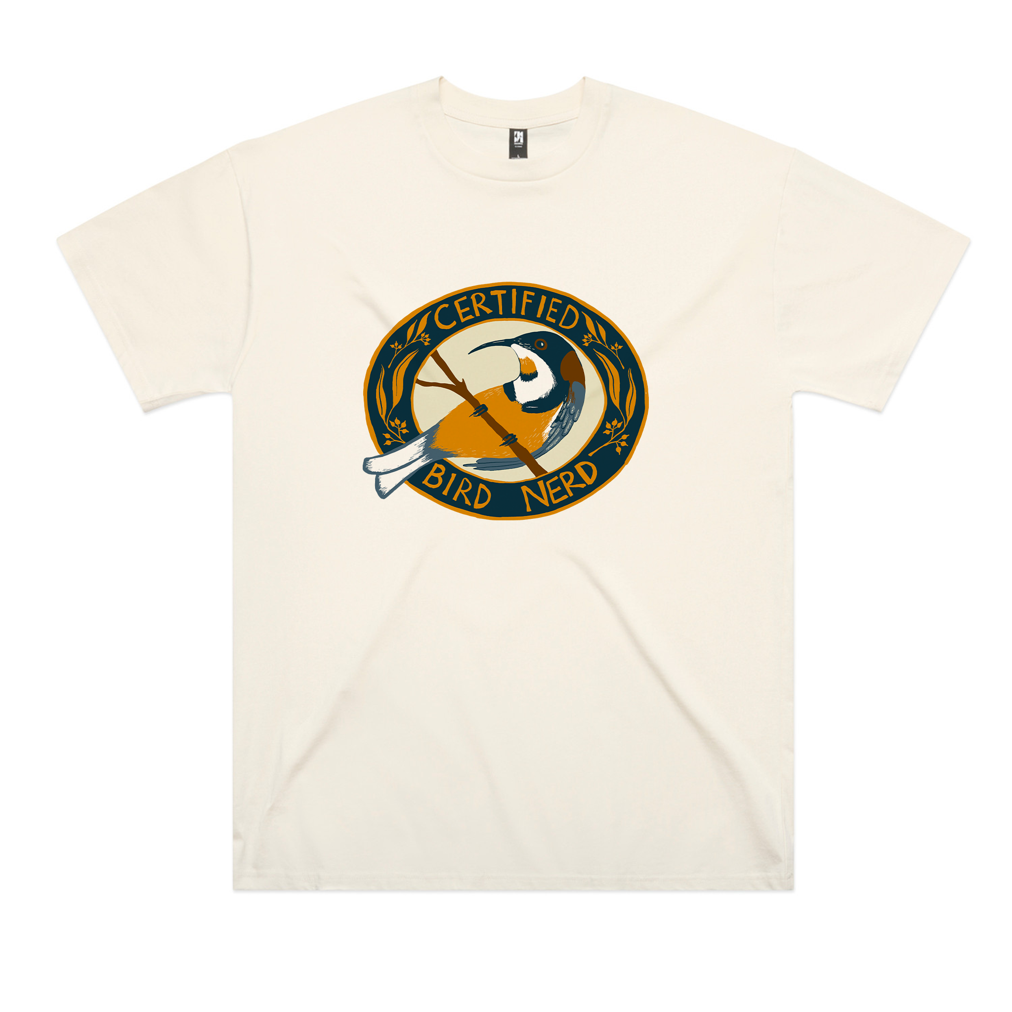 Certified Bird Nerd Oversized Tee