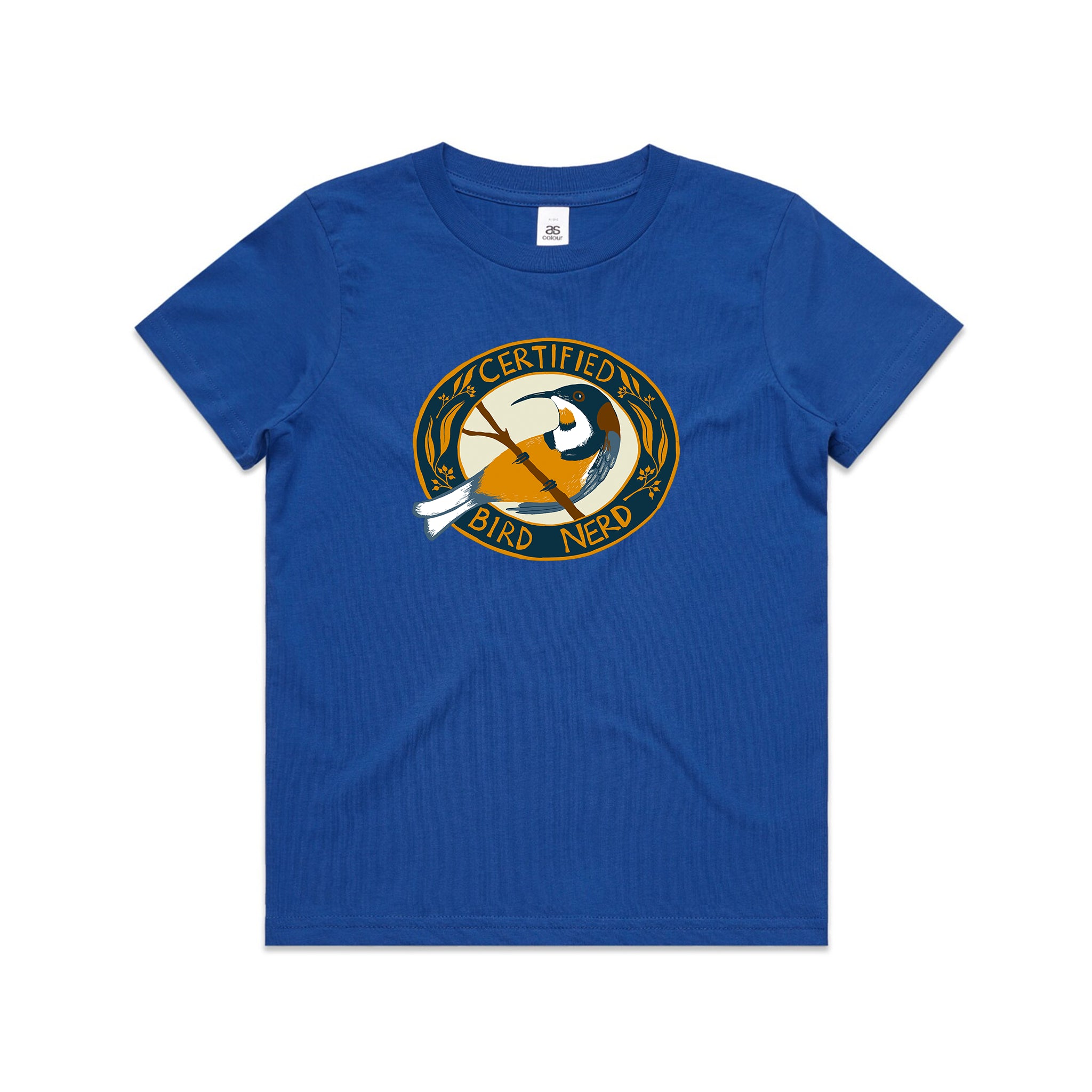 Certified Bird Nerd Kids Tee