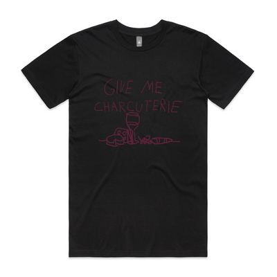 Charcuterie Tee by Lonely Kids Club. All clothing from our T-shirts to our shorts and hoodies are ethically made, and printed packed and shipped from Sydney.