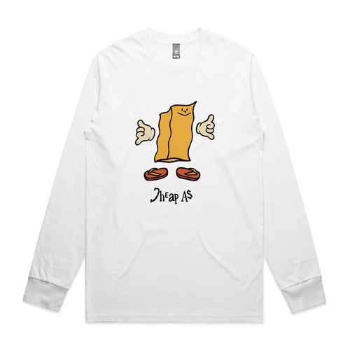Cheap As Tee by Lonely Kids Club. All clothing from our T-shirts to our shorts and hoodies are ethically made, and printed packed and shipped from Sydney.