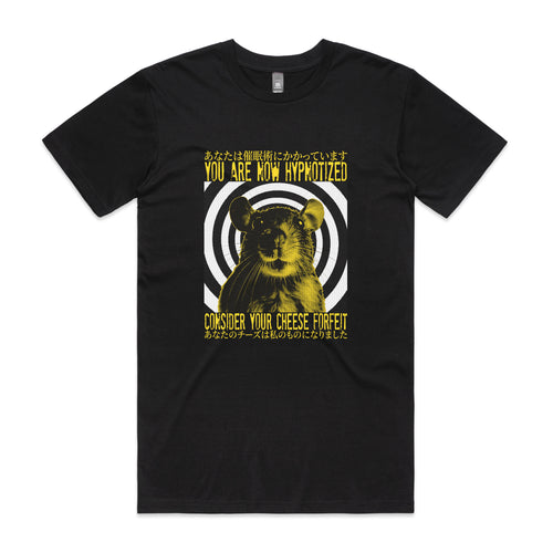 Cheese Forfeit Tee by Lonely Kids Club. All clothing from our T-shirts to our shorts and hoodies are ethically made, and printed packed and shipped from Sydney.
