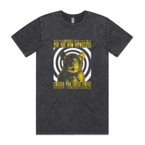 Cheese Forfeit Tee by Lonely Kids Club. All clothing from our T-shirts to our shorts and hoodies are ethically made, and printed packed and shipped from Sydney.