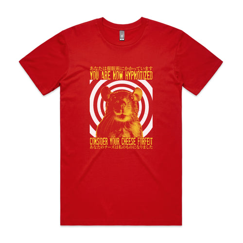 Cheese Forfeit Tee by Lonely Kids Club. All clothing from our T-shirts to our shorts and hoodies are ethically made, and printed packed and shipped from Sydney.