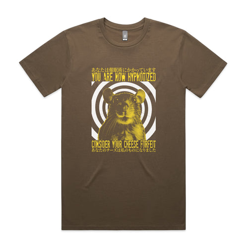 Cheese Forfeit Tee by Lonely Kids Club. All clothing from our T-shirts to our shorts and hoodies are ethically made, and printed packed and shipped from Sydney.